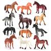 Simulation Frisma Arabian Horse Model Mini 12 World Famous Horse Animal Decoration Static Ornament