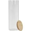 BOCAL EN VERRE ET BAMBOU 2L
