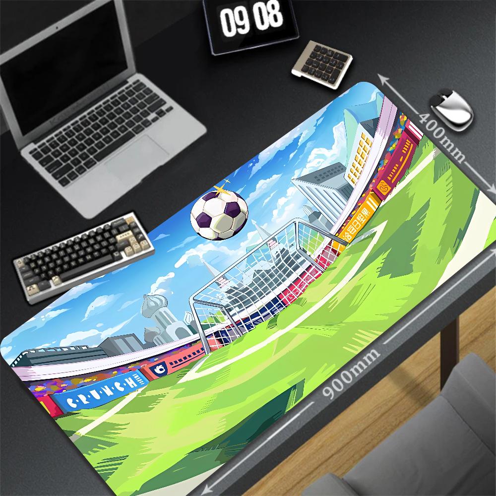 Velká podložka pod myš Anime Fotbal Kreslená podložka na stůl Herní příslušenství pro PC Podložka pod myš Vlastní stolní podložky Protiskluzová gumová podložka pod klávesnici