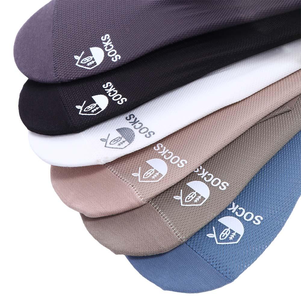 Short Simple Boat Socks Breathable Comfortable Mesh Socks Sock Slippers Man Socks Solid Color
