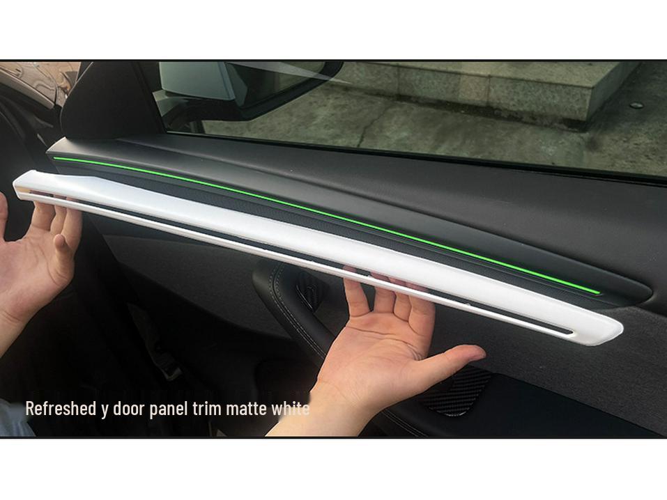 Tesla Model Y Refresh Edition Door Trim Cover - Interior Upgrade Accessory