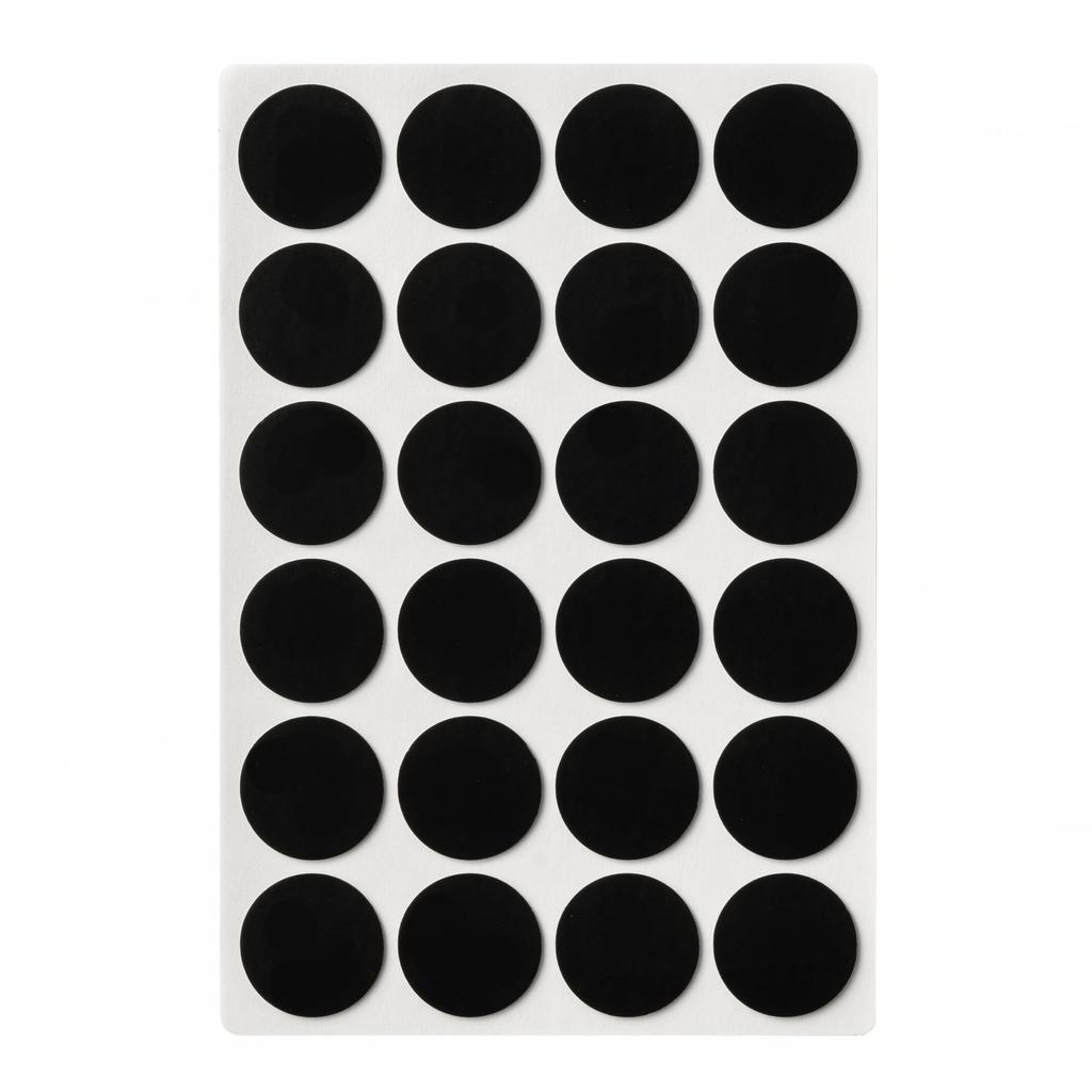 GRIPLUS and Strong Seal for Musical Instruments Circle Black Ultra-thin Anti-slip