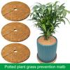 20/30/40CM Coconut Fiber Mulch Ring Natural Coconut Coir Tree Protector Mat Discs Indoor Outdoor Plants Pot Soil Cover Ring