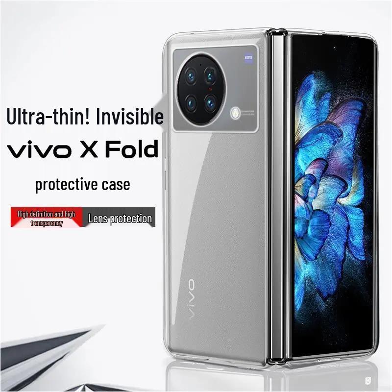 

Vivox Fold 5 Transparent Silicone Drop-Proof Case - High-End Feel, PC Protective VIVO X FOLD3Pro (Front + Back)