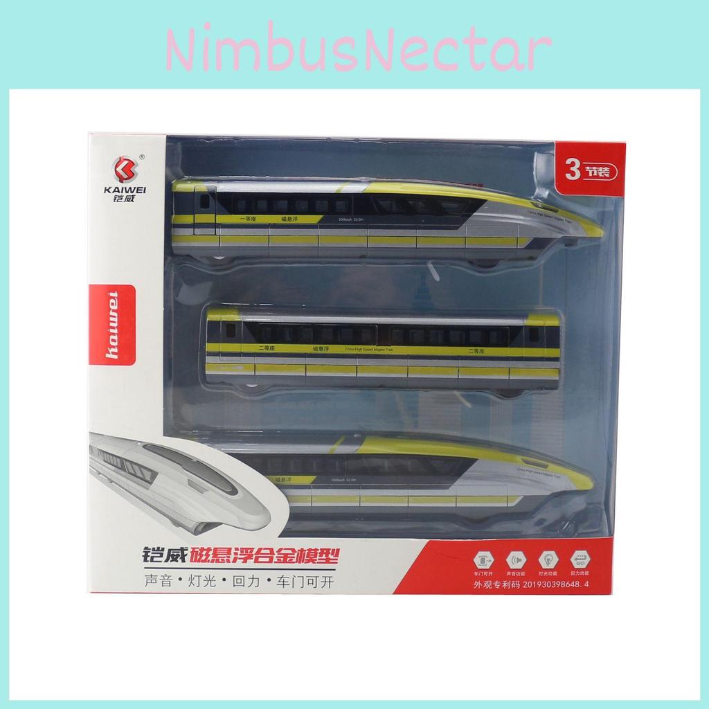 Magnetic Train Levitation Toy Model With Sound Light And Inertial Control