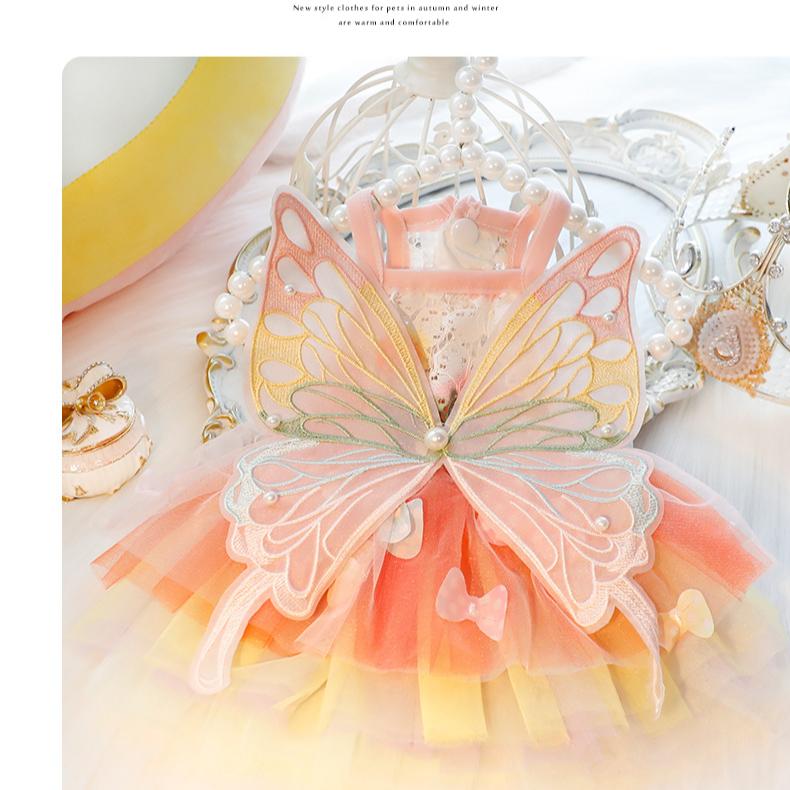 Summer Pet Princess Clothes Pet Dog Dress For Dogs Skirt Summer Dog Wedding York Chihuahua Poodle For Dogs Skirts Cat Dresses