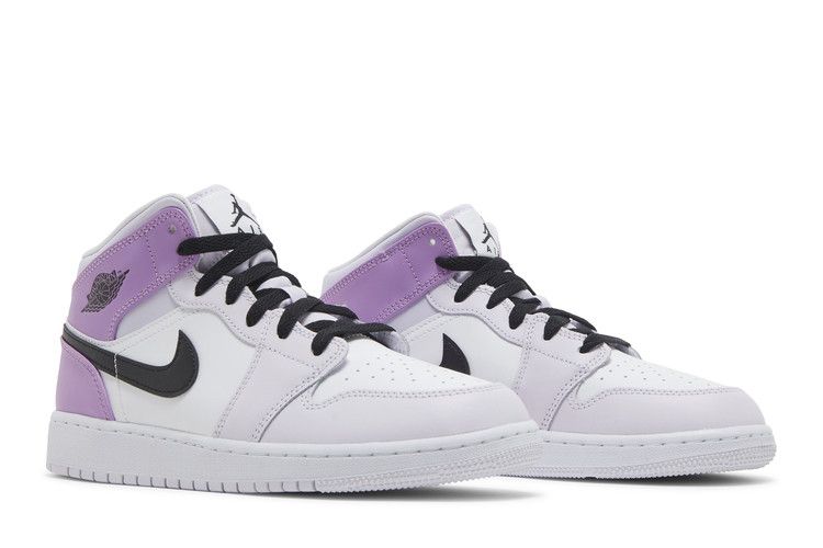 Air Jordan 1 Mid GS 'Barely Grape'