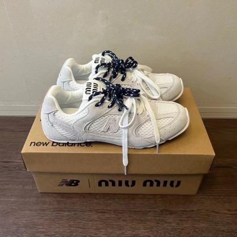 Miu Miu Co-Branded NB530 Leichte Freizeit-Laufschuhe für Herren & Damen