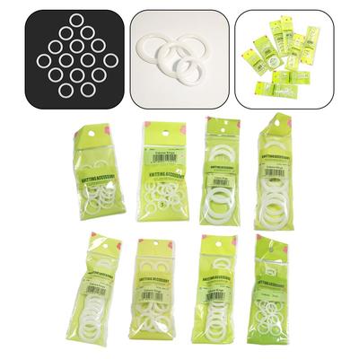 Kreishaken Bastelzubehör DIY Häkelring-Packung Bastelzubehör
