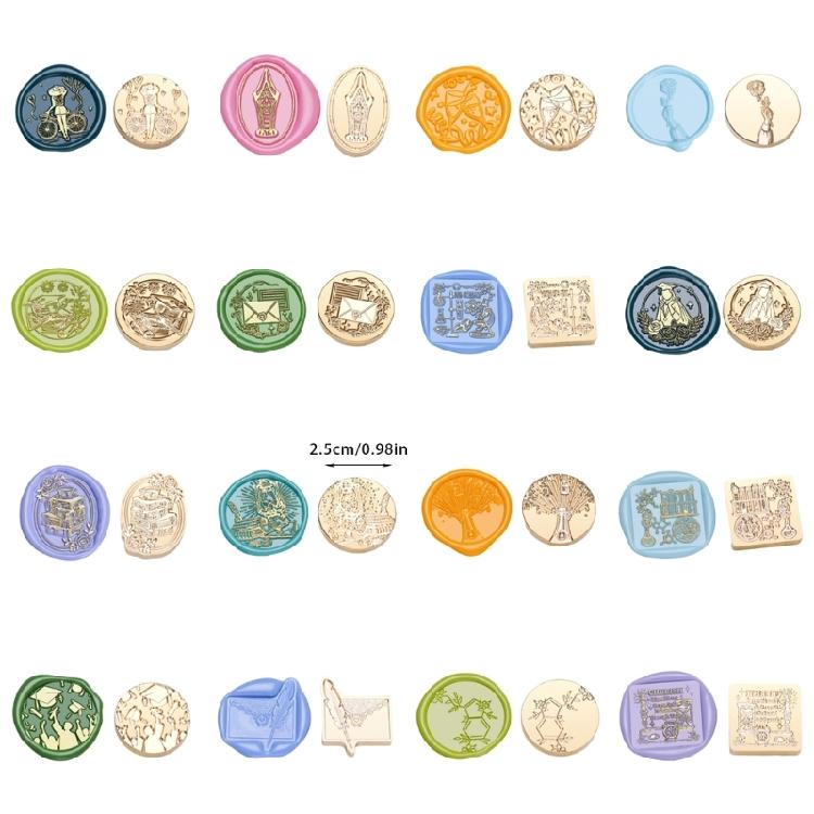 Metal Wax Stamp Head for Appreciation Card Graduation Ceremony Invitations