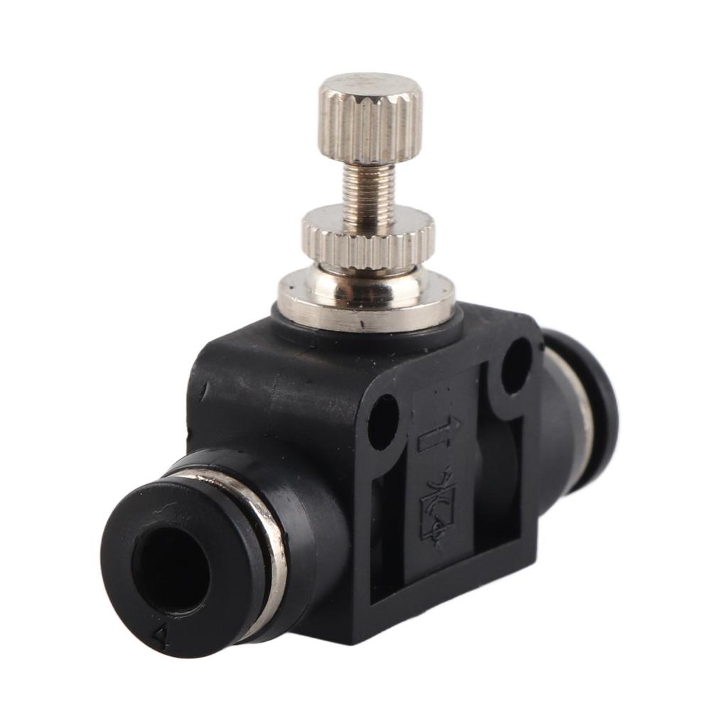 5pcs Pneumatic Throttle Valve Durable PVC Compression Resistance Connection Accessories