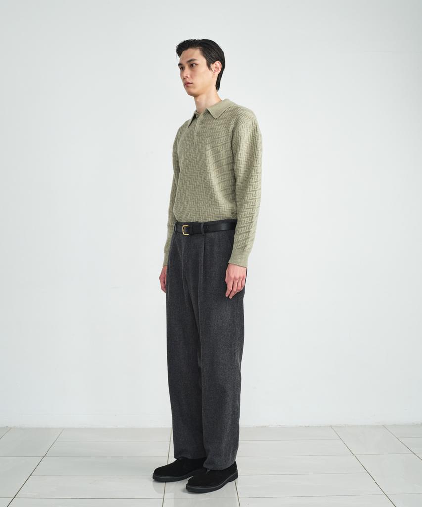 Bibeleude Classic Wool Trouser Gray