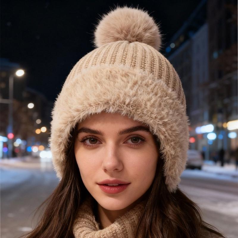 Balaclava Warm Hat Trapper Hat Stylish Cap Warm Hat Ushanka Hat for Outdoor Winter Mask for Skiing Camping Hiking