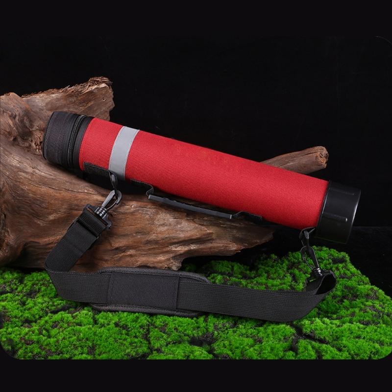 Fly Fishing Rod Case Waterproofs Protective Cover Fishing Poles Storage Bag Fishing Rod Organizers Protector Case