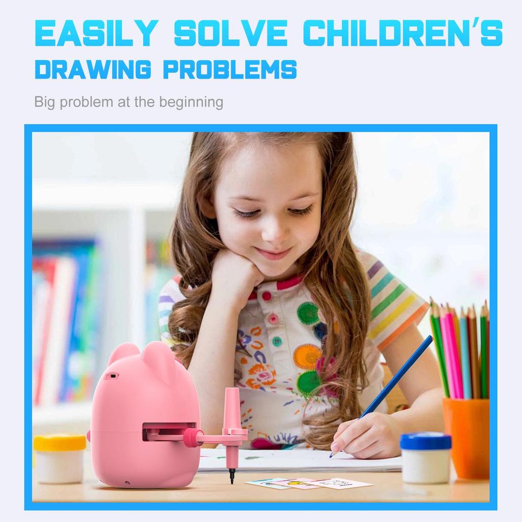 Cross-border Smart Painting & Scanning Robot for Kids - Educational Growth Drawing Toy