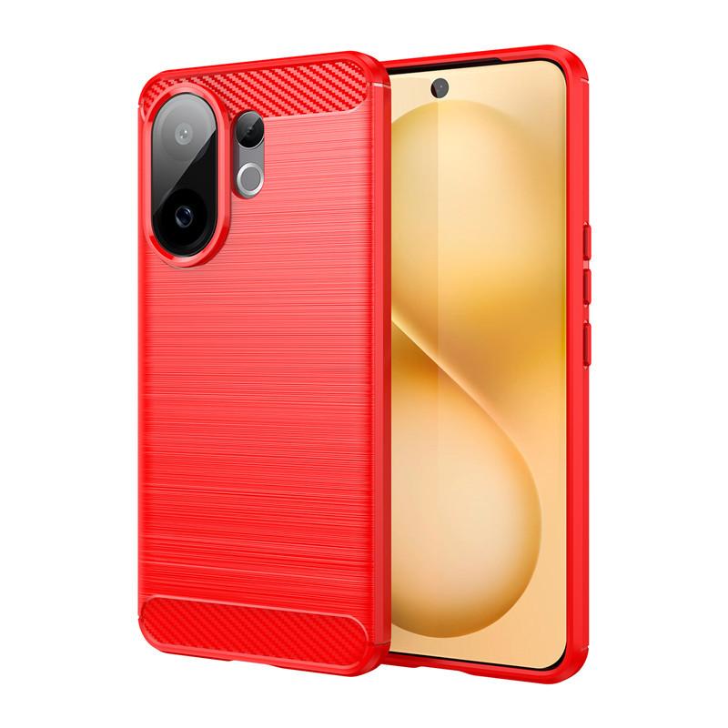 

Чехол для Vivo V60 5G Для Vivo V60 V23 V40 Pro V50 Lite 4G 5G Чехол Противоударный Мягкий Силиконовый Защитный Бампер Для Vivo V60 V50 vivo V40 Pro красный