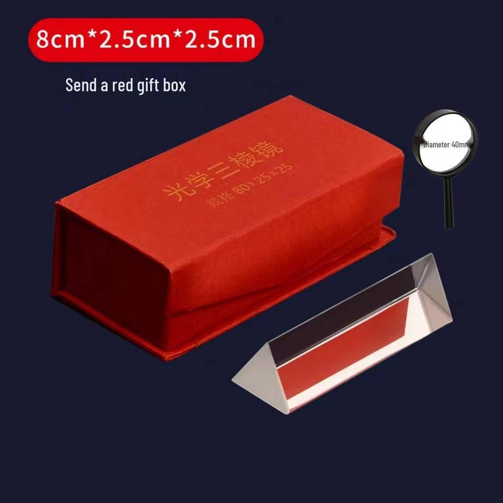 Regenbogen Optisches Glas Prisma für Fotografie & Physikunterricht - Erhältlich in großen & kleinen Größen.