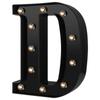 LED Black Letter Light 26 English Night Light Large Luminous Alphabet Lights Wedding Modeling Lamp For Party Birthday Home Bar