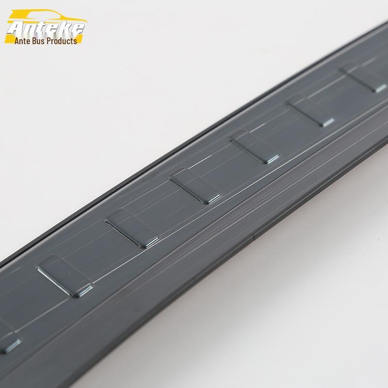 Compatible Binrui Rear Guard Plate: Tailgate Trunk Protection Pedal, Stainless Steel Sequin Modification Accessory (Fits 18 Models)