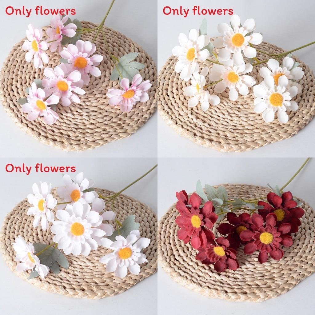 Artificial Chrysanthemum Flowers With Highquality Silk Material For Wedding Party And Home Interior Decor