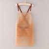 Oil-proof TPU Apron Transparent Cooking Apron Korean Work Clothes  for Coffee Cooking