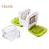 Garlic Press Slicer Manual Mincer Grater And Slicer Non-Slip Handle Ginger Spice Grinder Kitchen Gadget for Home Restaurant