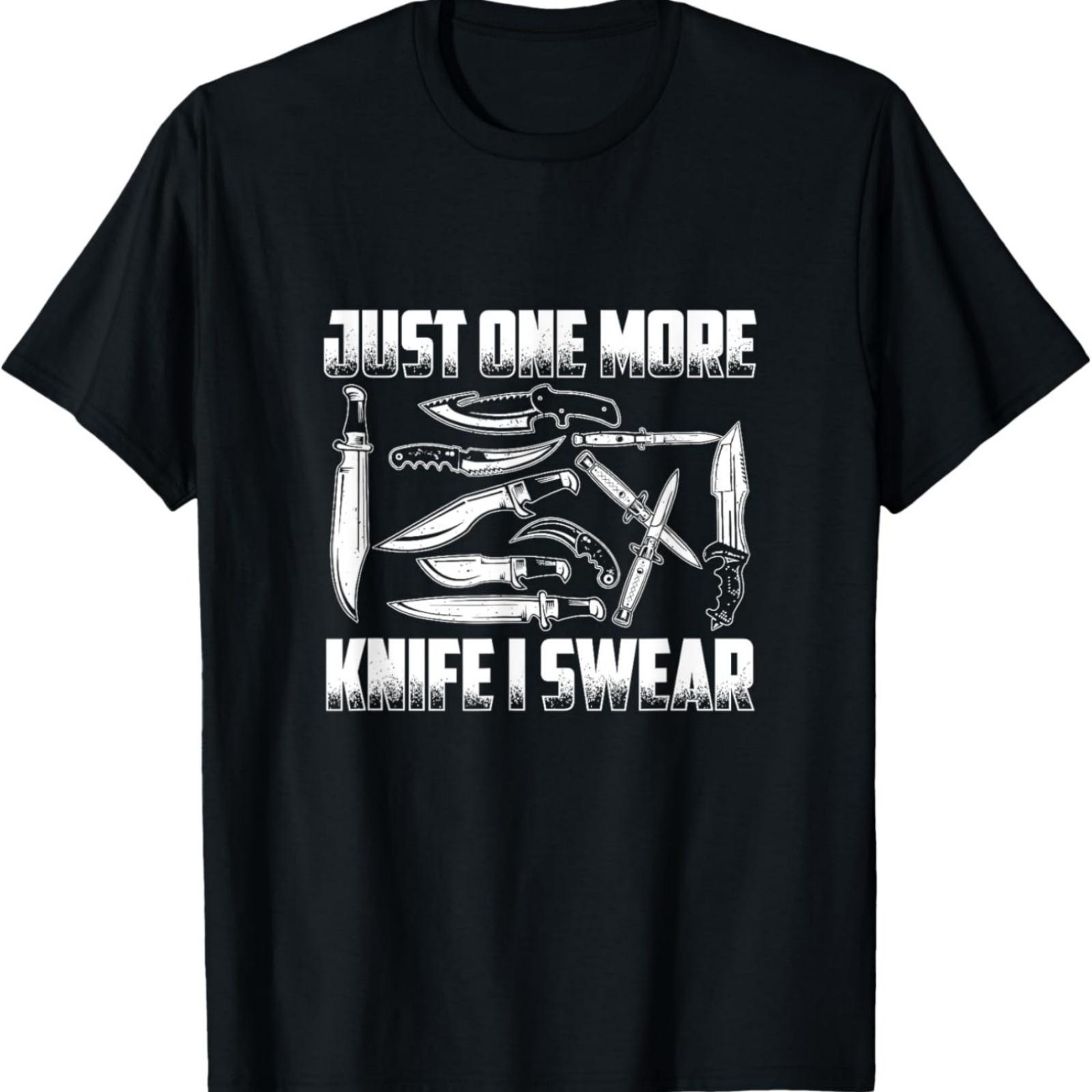 Just One More Knife - Knife Collector T-Shirt XXXXXL разноцветный