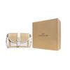 Coach Lonnie 25 Classic Monogram Print Fabric And Leather Chambray Shoulder Crossbody Bag Medium Women bags C8307-IMDQC