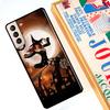 Halloween Moon Witch Horror Case For Samsung Galaxy S22 Ultra S8 S9 S10 Note 10 Plus Note 20 S21 Ultra S20 FE Cover