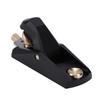Wood Planer Woodworking Low Angle Small Hand Block Plane for Planing Trimming Accurate Fine Tuning Black
