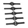 60PCS Black Trimmer Head Blades Universal Fit Weed Eater Blades Durable Lawn Mower Blades