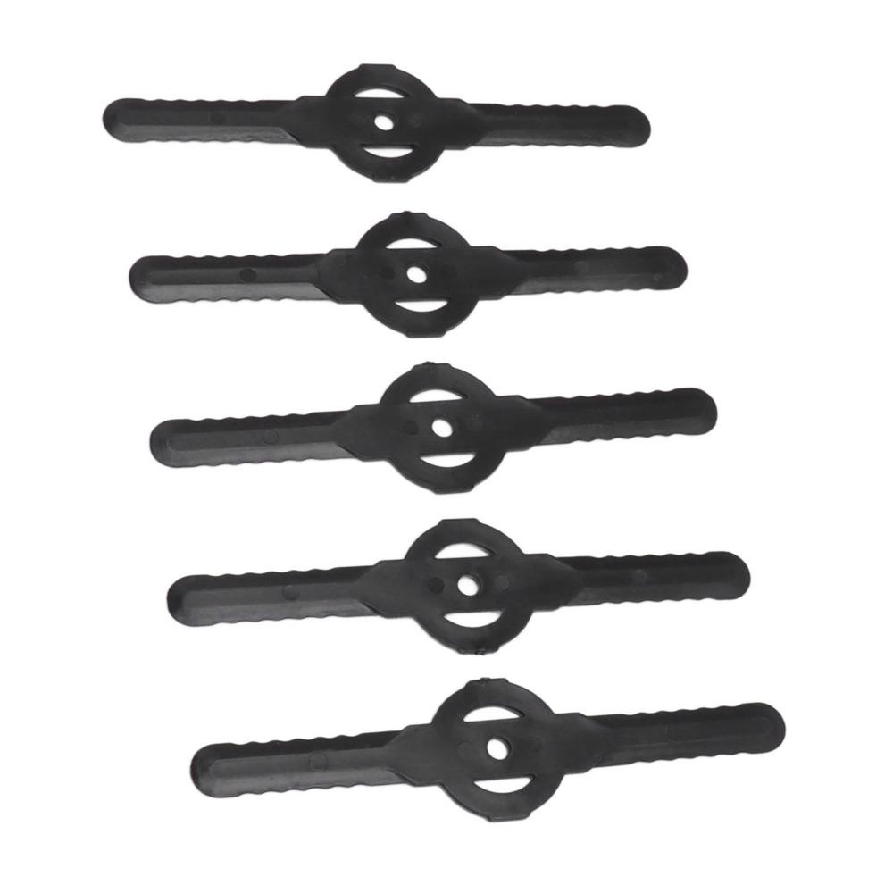 60PCS Black Trimmer Head Blades Universal Fit Weed Eater Blades Durable Lawn Mower Blades