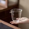 Japansk Stil Glas Tekopp Rättvis Kopp Hushåll Värmetålig Transparent Chahai Kung Fu Te kopp Te Ceremonin Tillbehör ny