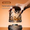 Crystal Spinning Whiskey Glass