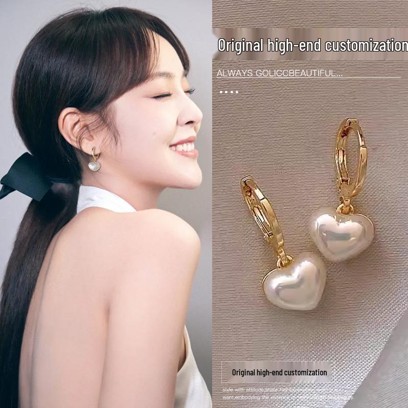 Elegant Butterfly Flower Stud Earrings - S925 Silver Needle, High-End and Versatile for Women