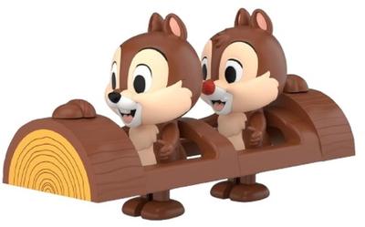 Aoshima Bunka Kyozai Rakupla Tocotoko Disney Figur Chip Dale Plastikmodell Nr. DP-12 & Vorlackiert