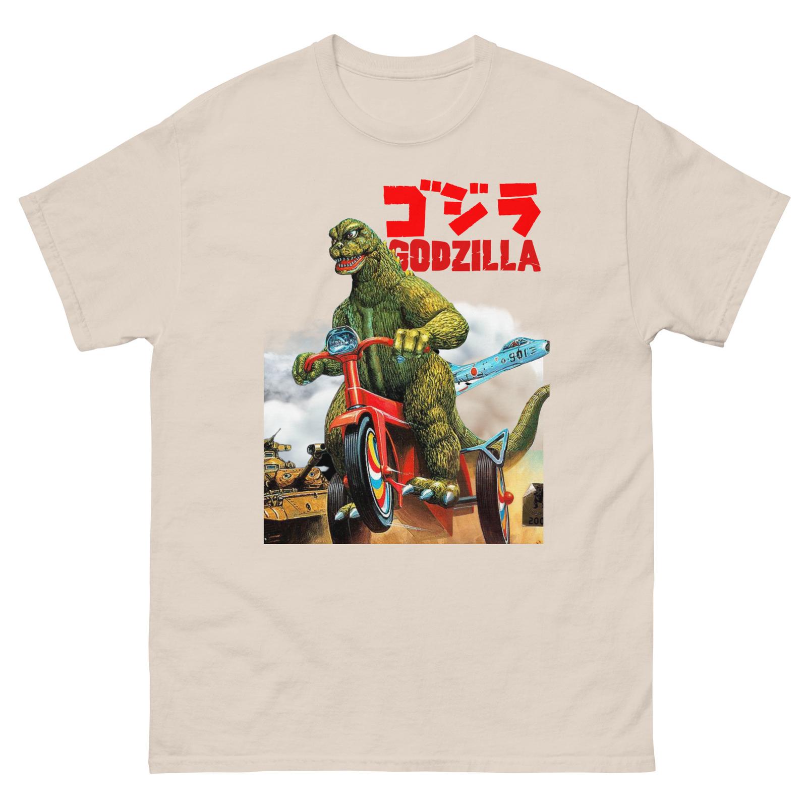 Godzilla Toy Collectible T Shirt | Classic Japanese Monster | Kaiju Fans Gift M