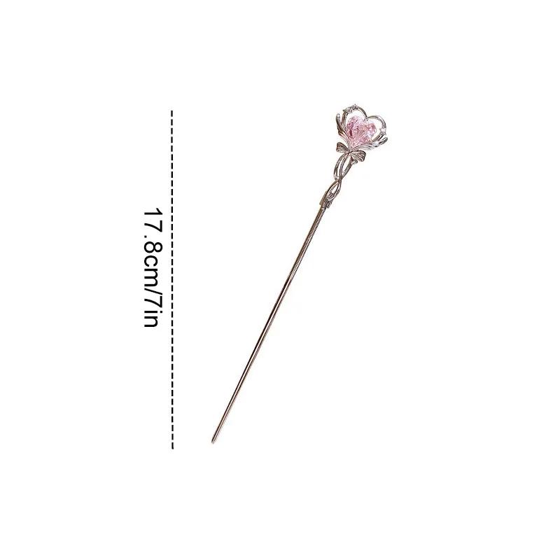 Super Fairy Creative Magic Wand Hairpin Girlish Heart Hair Accessory Hairpin Personalized Trendy Love Magic Wand Hair Accessory