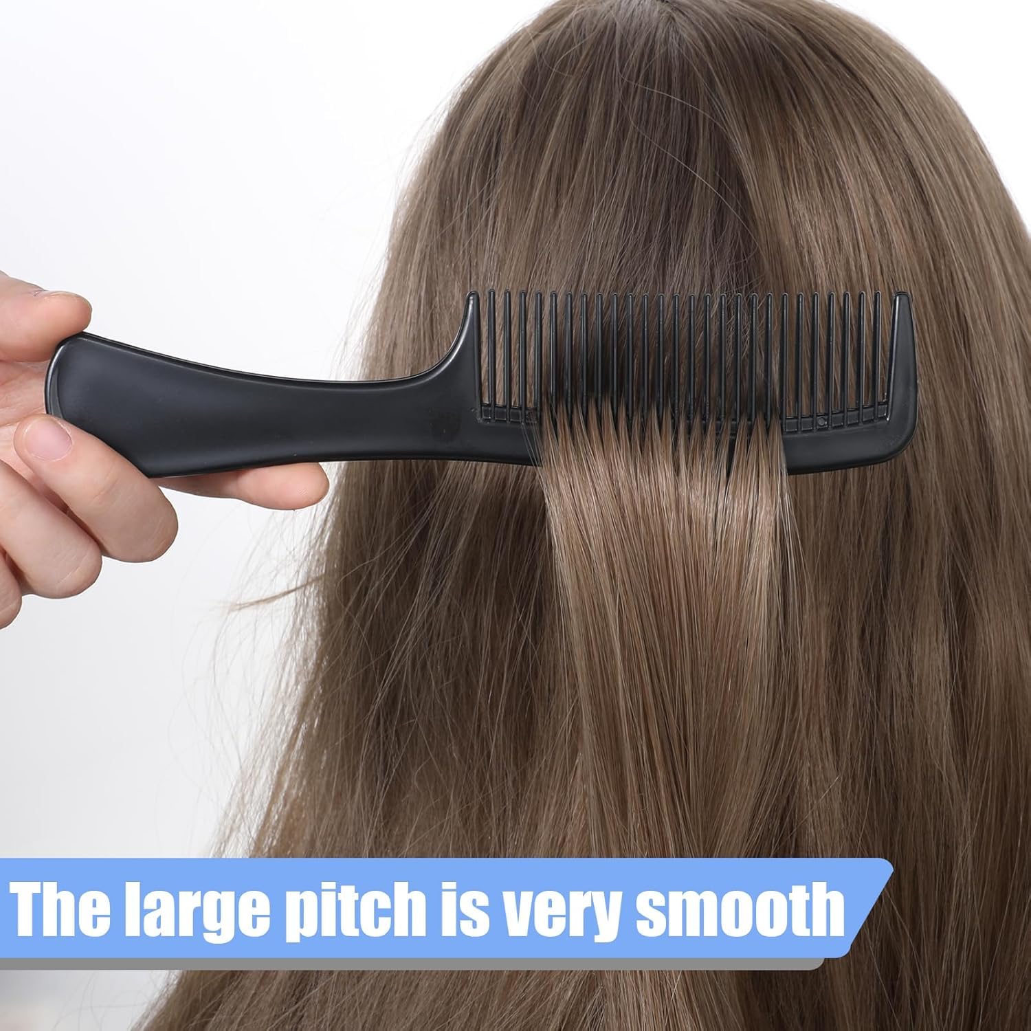 3 PCS Doirollr Styling Hair Comb Set - Anti Static Heat Resistant Tail Comb - for All Hair Types - Fine and Wide Tooth Combs for Women and Men -