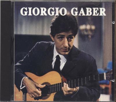 CD GIORGIO GABER - Giorgio Gaber  9031744532 CGD 1991 Italien Pop Gebraucht
