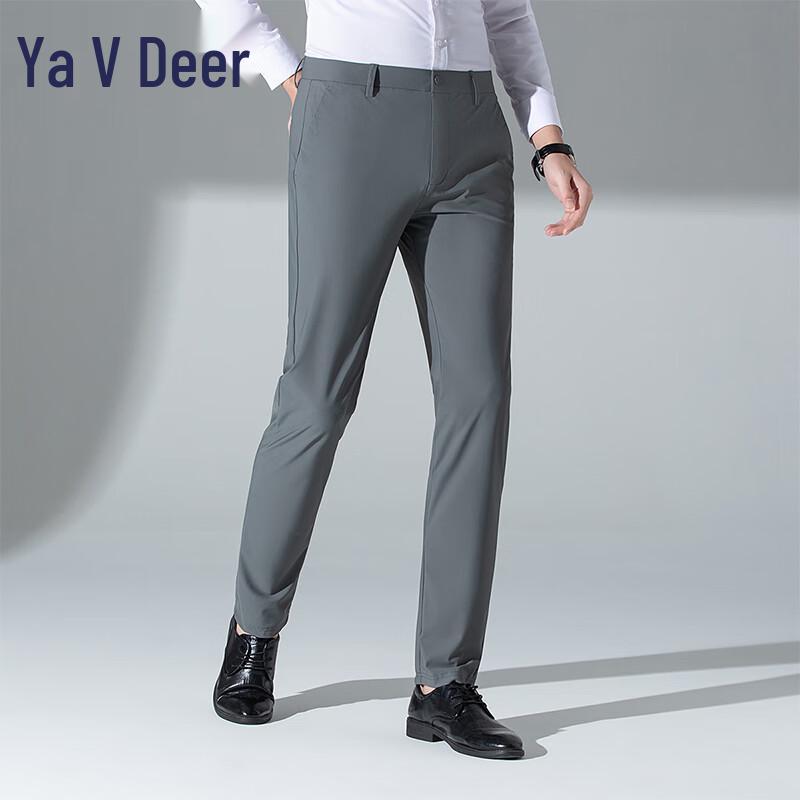 

Yalu Men s Ice Silk Cool Touch Stretch Casual Pants 40