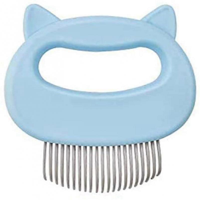 Pet Hair Removal Massaging Shell Comb, to Remove Matted Tangled Hair For Cat/Dog/Bunny (Bl LQO