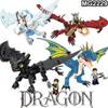 Dragon Taming Master Anime Peripheral Building Blocks Toy Assembly Model Gift