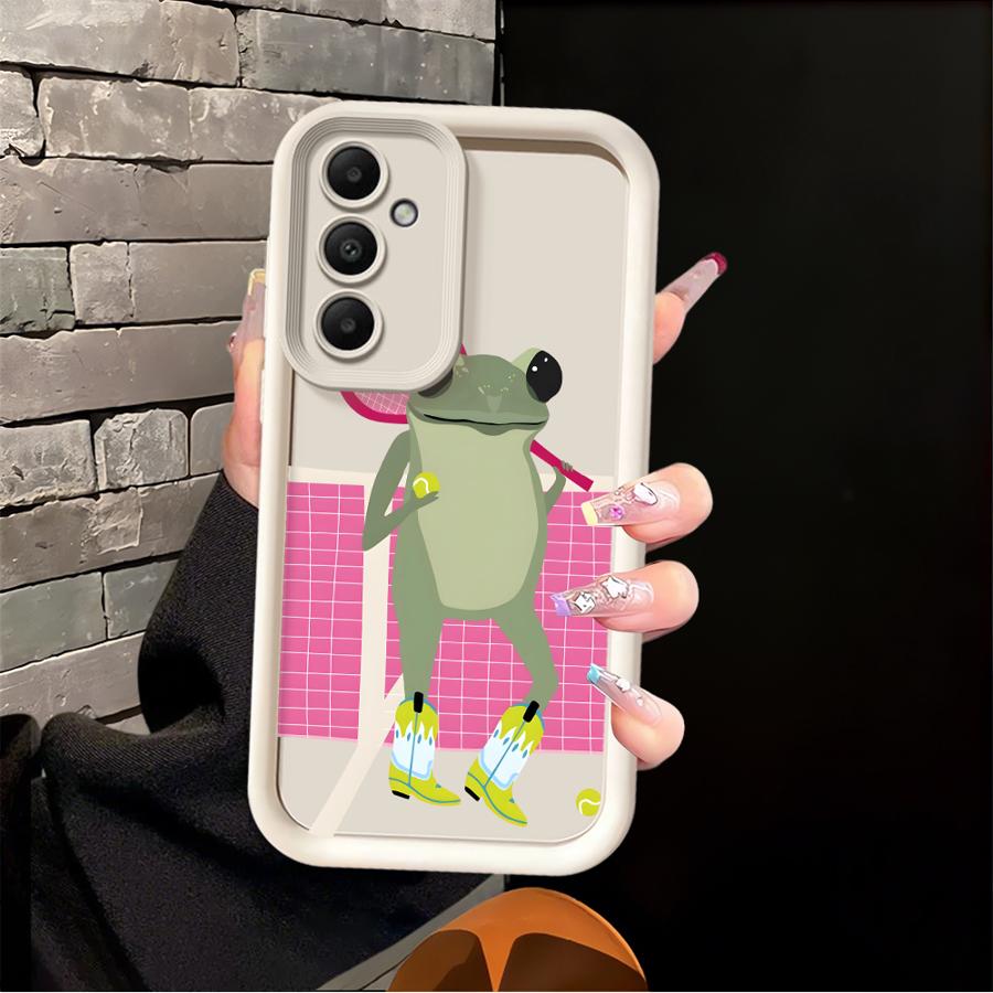 Fashion And Trends Frog Case for Samsung Galaxy A16 A23 A12 A13 A26 A32 A53 A54 A15 A71 A72 A51 A73 A34 A35 A36 A56 Phone Cover