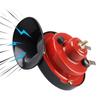 Claxoane de tren pentru camioane 105db, claxon electric de melc cu aer puternic, kit de claxoane de tren rezistente la apă 12V super tare pentru mașină, motocicletă, camion