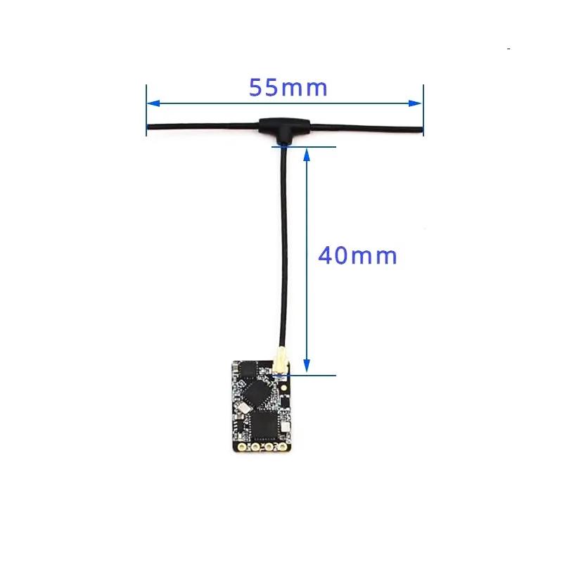 ExpressLRS ELRS 2.4GHz Nano Receiver T Type Antenna for Racing FPV Traversing Supports Wifi Upgrade RC Part From ELRS