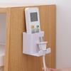 Holder Container Fixed On Wall Remote Control Organizer Adhesive Hanger Air Conditioner Storage Box