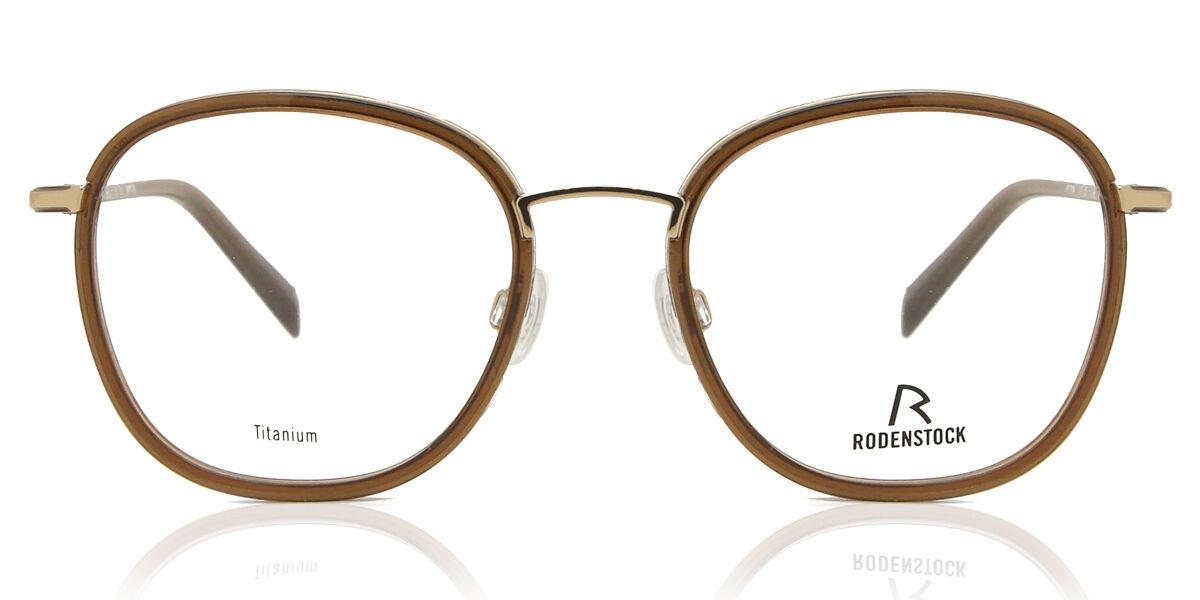 

Rodenstock R7114 B Women Eyeglasses Brown Gold/49