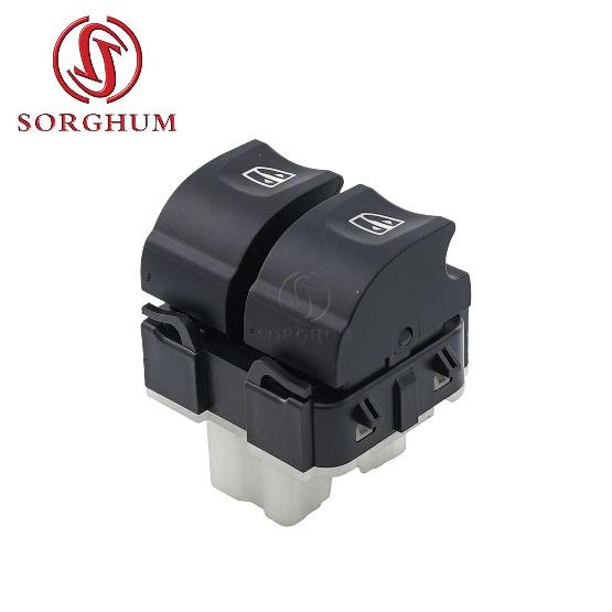 Sorghum 254118044R Double Power Window Control Switch Button For Renault Trafic Clio MK IV 2013-2017 254117873R Car Accessories
