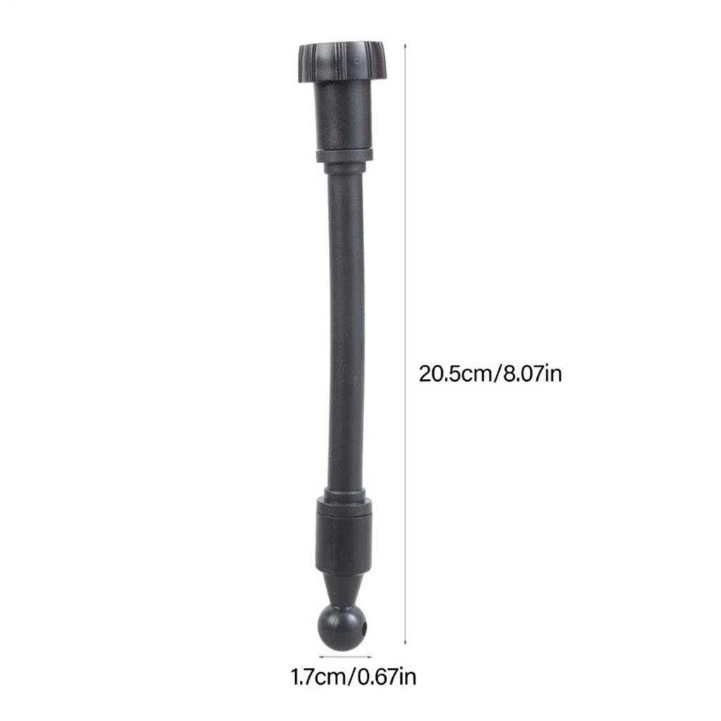 17mm Ball Head Gooseneck Tube Female To Male Ball Mount Extension Ball Adapter With Extension Rod For Car Phone Holder